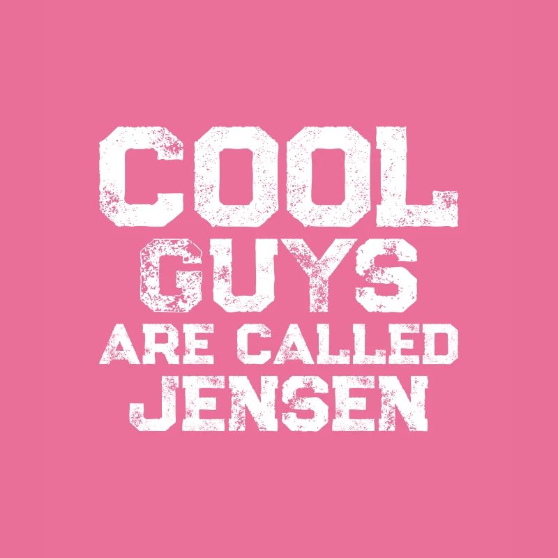 Les gars cool s’appellent Jensen
