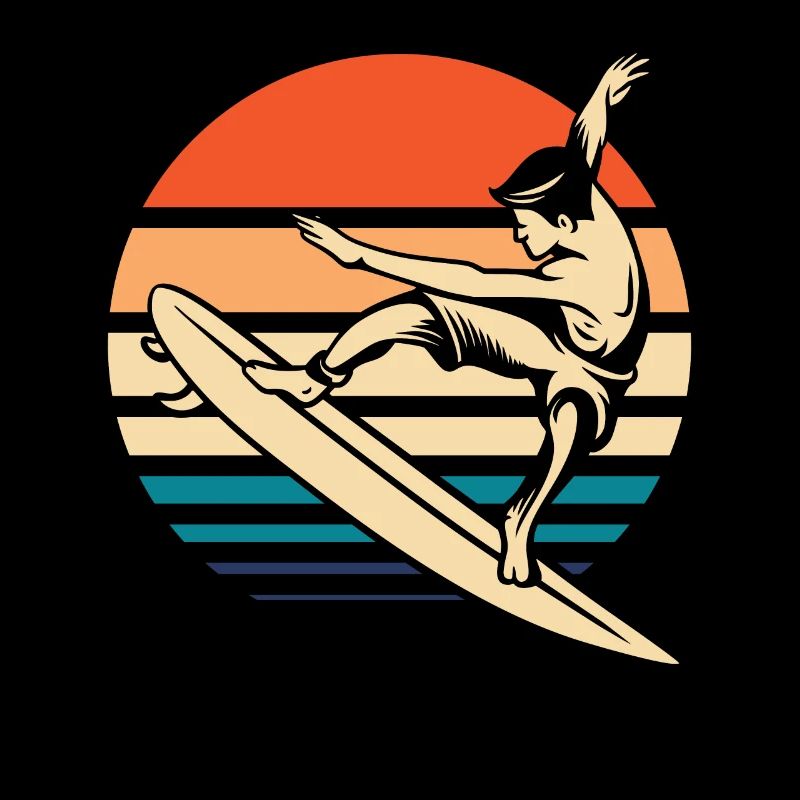 Surfer Surfen
