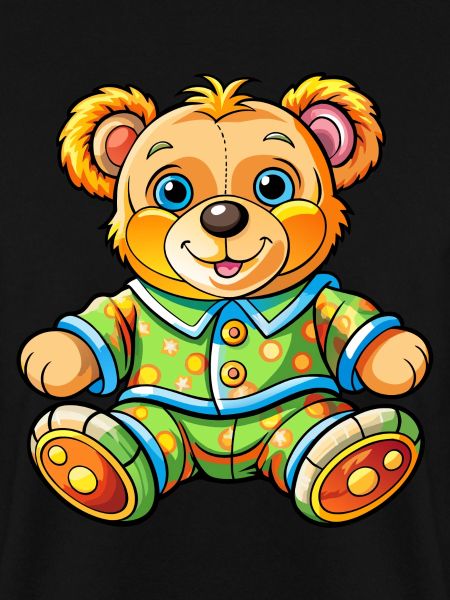 Teddy im Schlafanzug