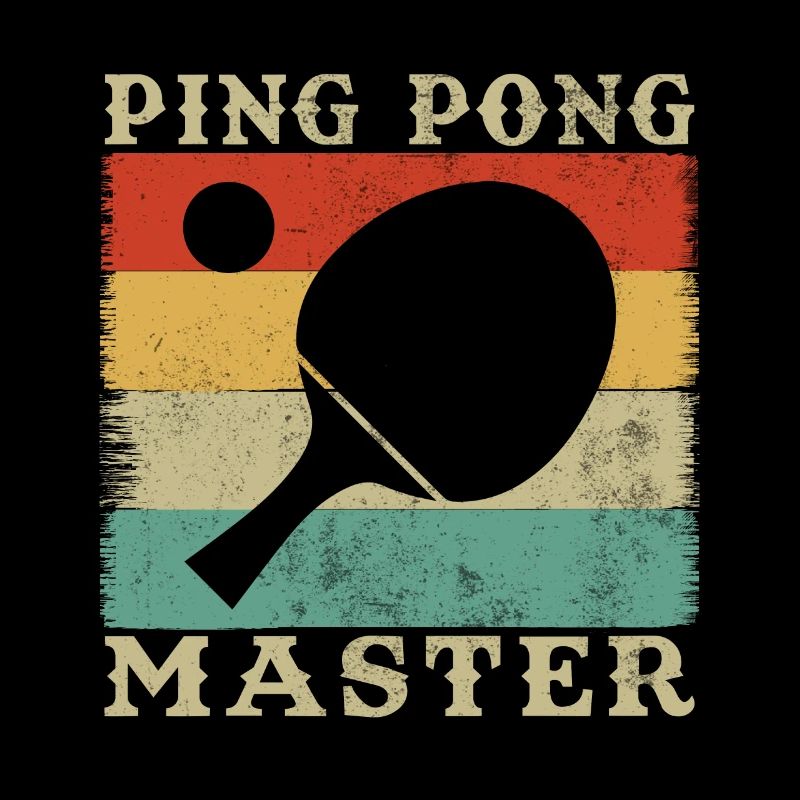 Ping pong master Gift Humor