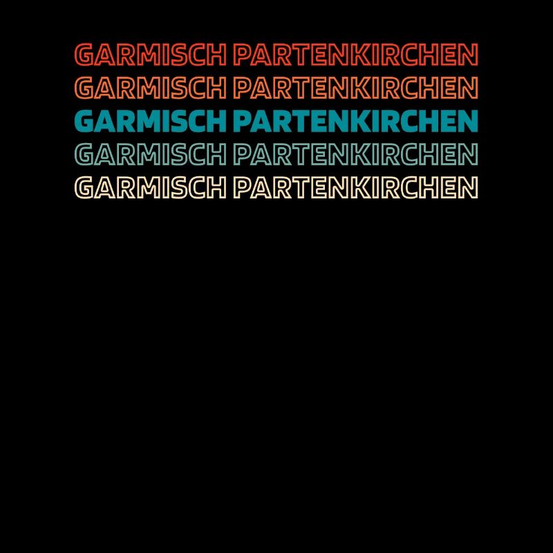 Deutsche Stadt Garmischpartenkirchen Bayern