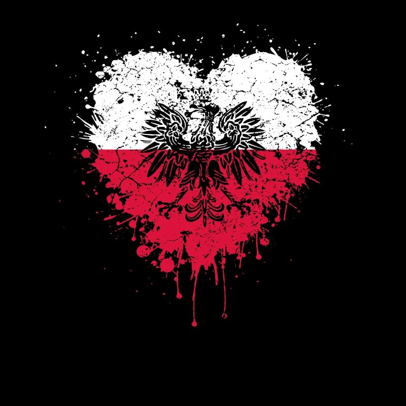 Polen Flagge & Adler Wappen
