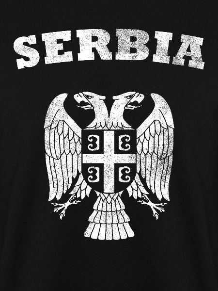 Serbien Adler Wappen