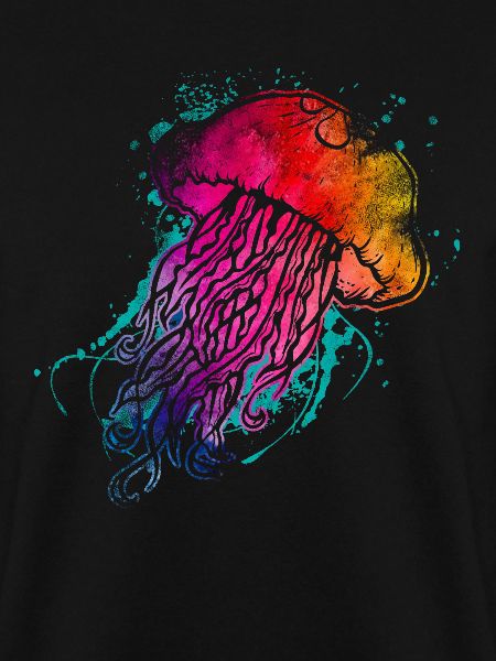 Bunte Qualle