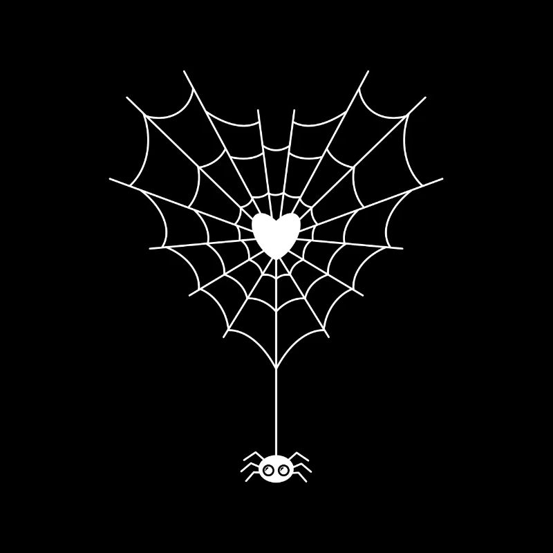 Spider in spider web