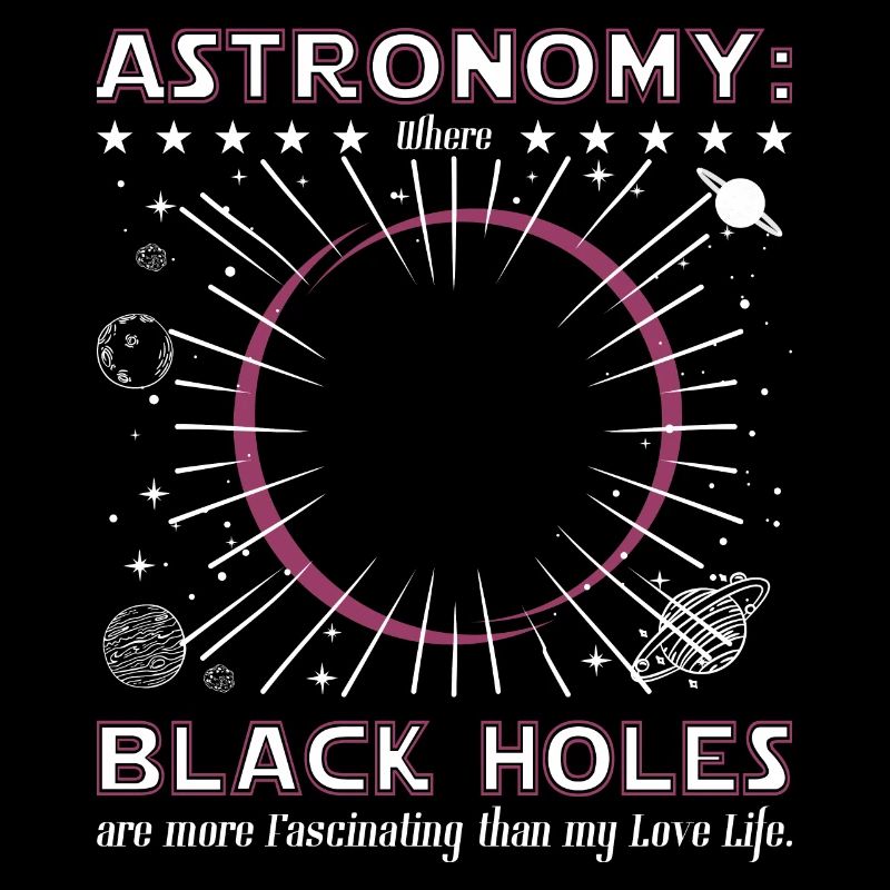 Astronomie Schwarzes Loch