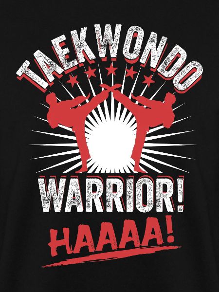 Taekwondo-Krieger! Haaaa!