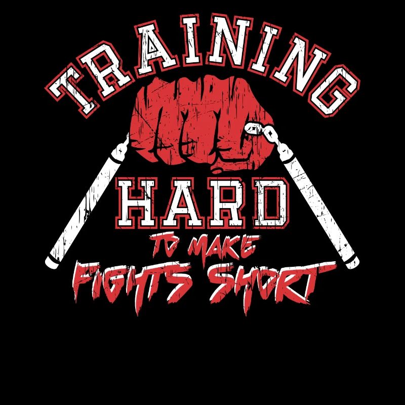 Training hard to make fights short