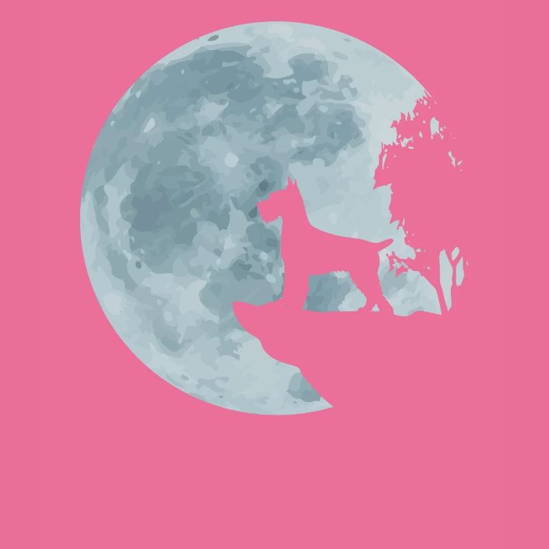 Cadeau de Schnauzer Schnauzi géant Schnauzer Moon