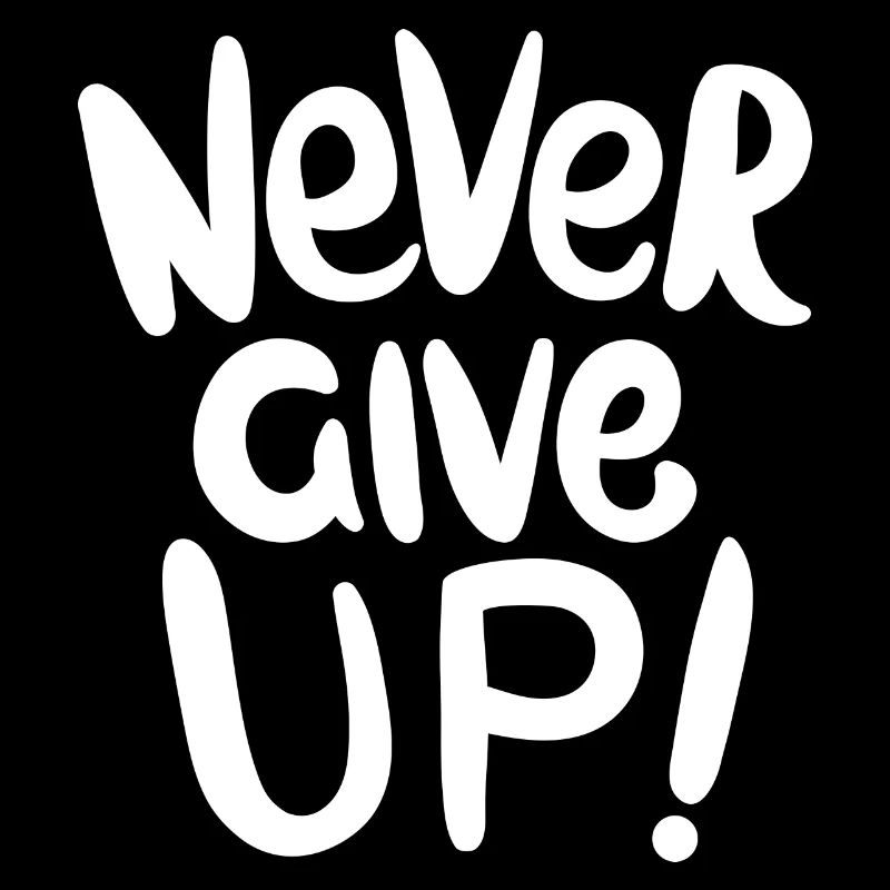 Motivation cadeau Persévérance Liebesglück