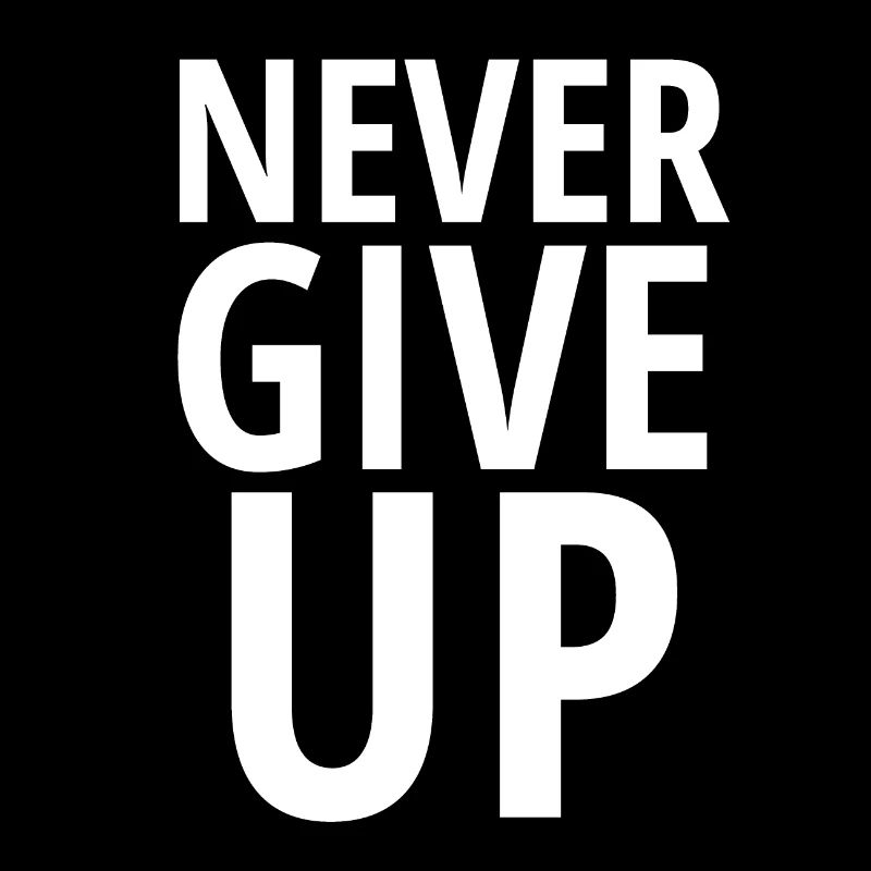 Never Give Up