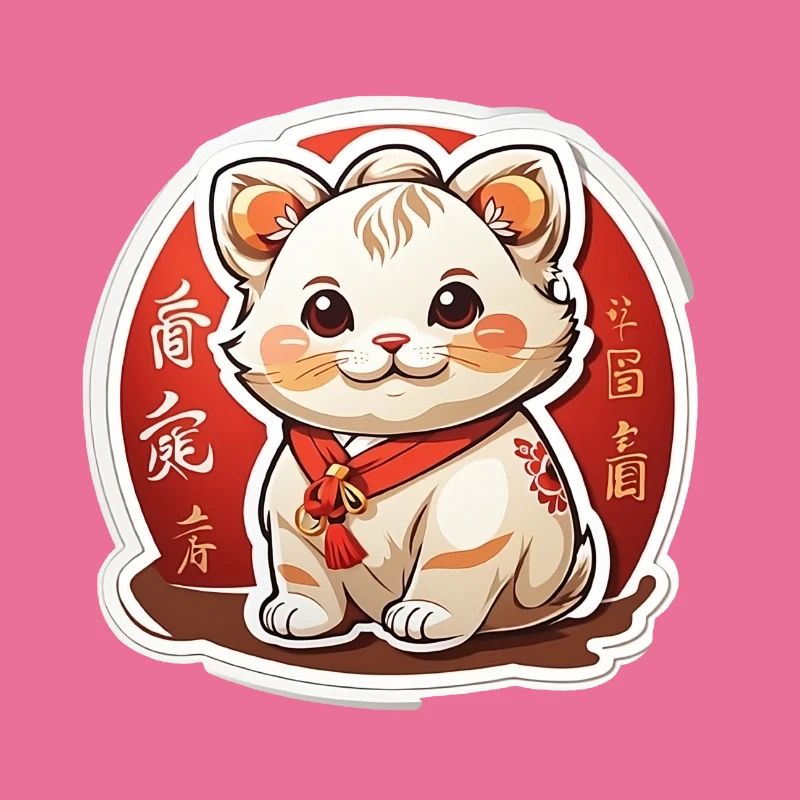chinesische Glückskatze