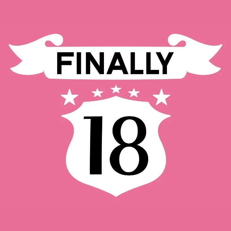 finally 18 Geburtstag 18 Geburtstagsgeschenk