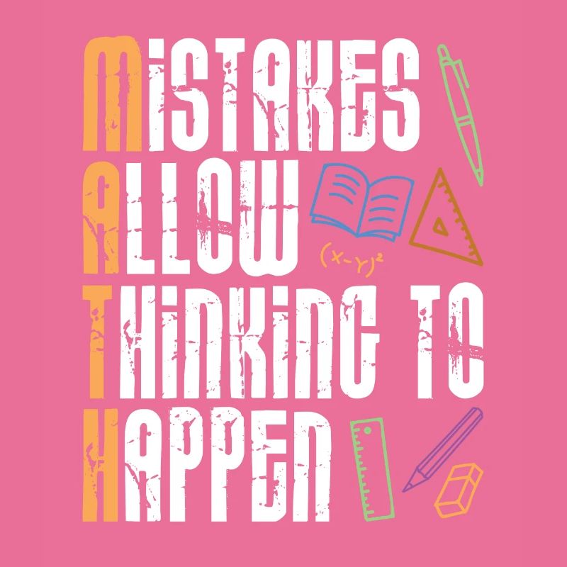 Math school mathematics study formula gift