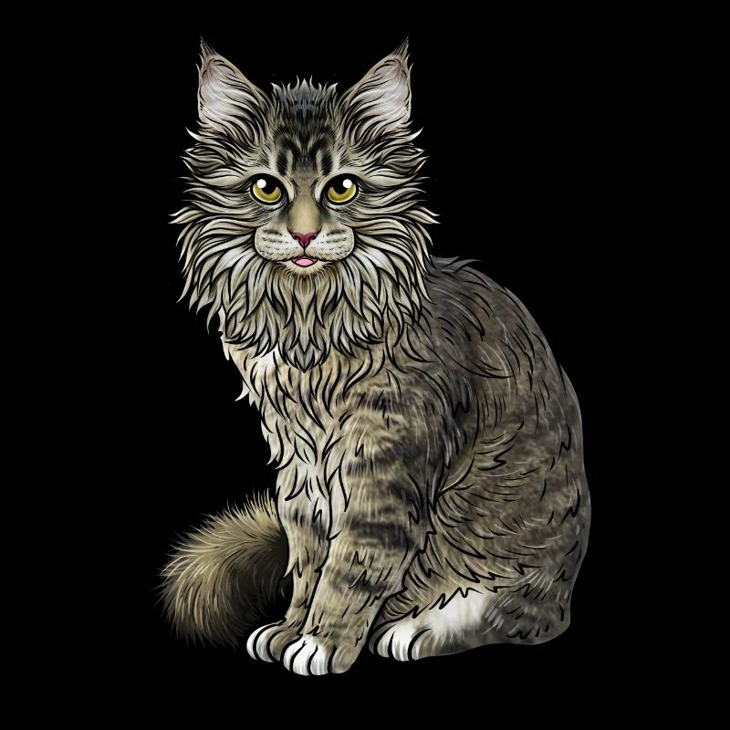 Maine Coon Katze