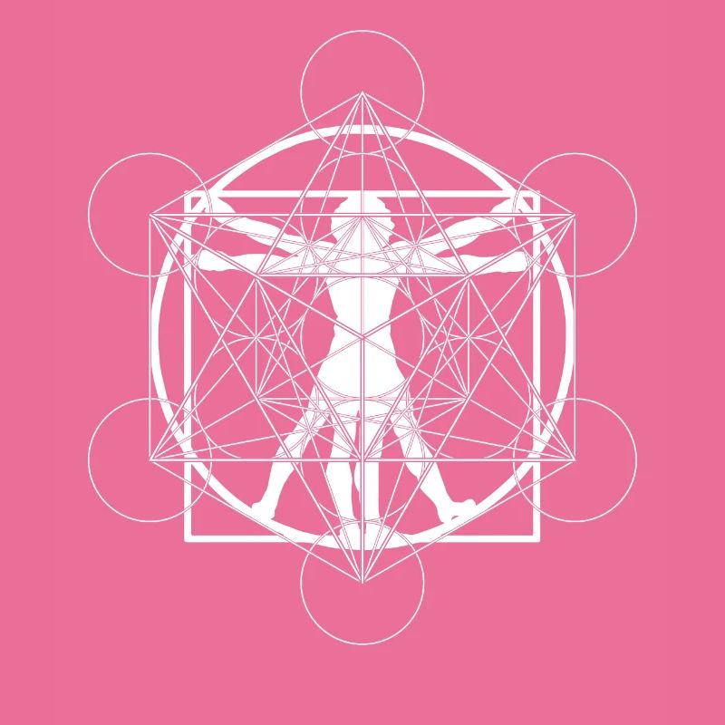Géométrie sacrée du cube de Da Vinci Metatron