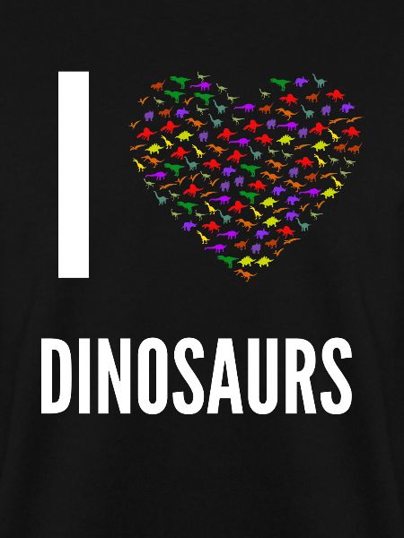 ICH LIEBE DINOSAURIER