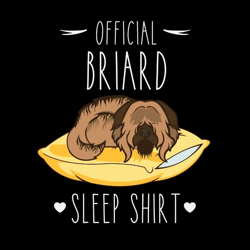 Official Briard Sleep Shirt