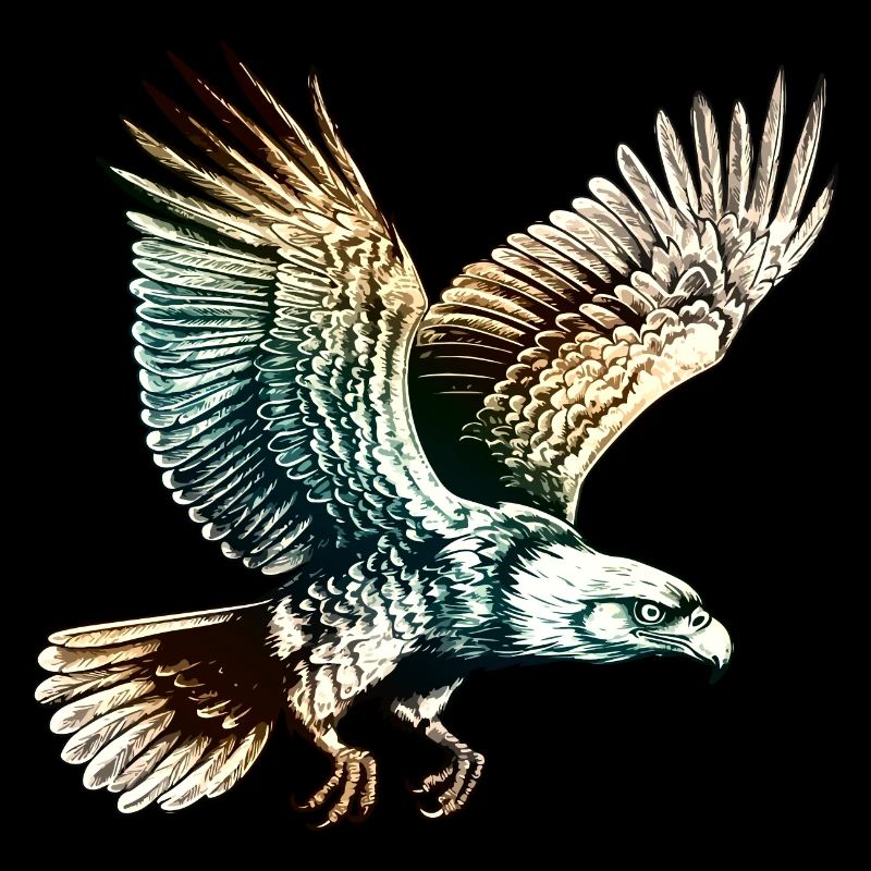 Fliegender Adler