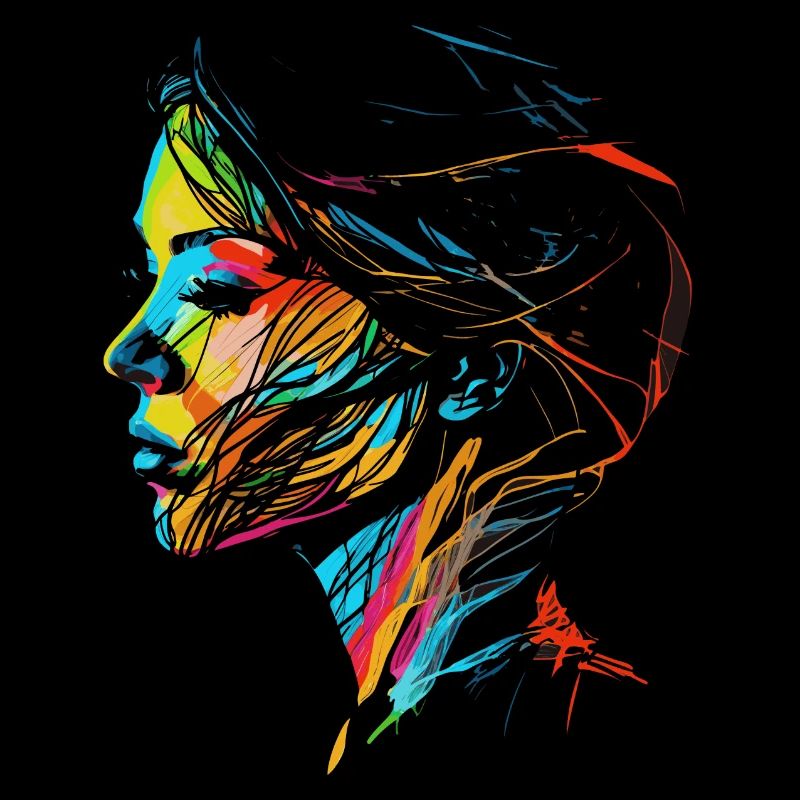 Popart Woman