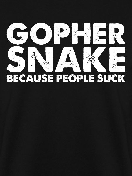 Leute Saugen Gopher Schlange