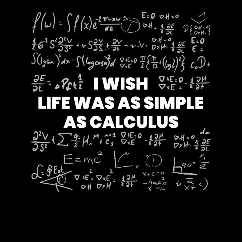 Souhaiter que la vie soit simple comme calcul