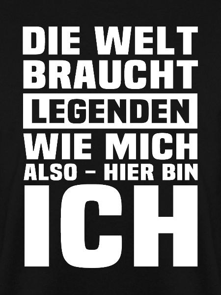 Legenden Geschenk Legende