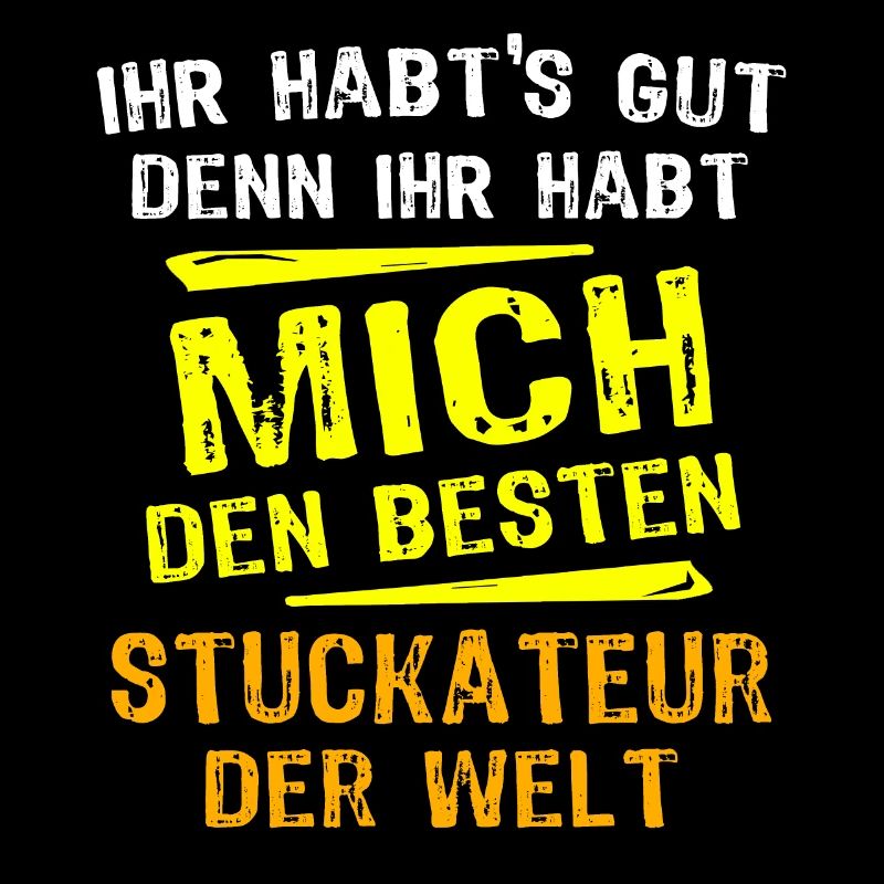 Stuckateur Geschenk