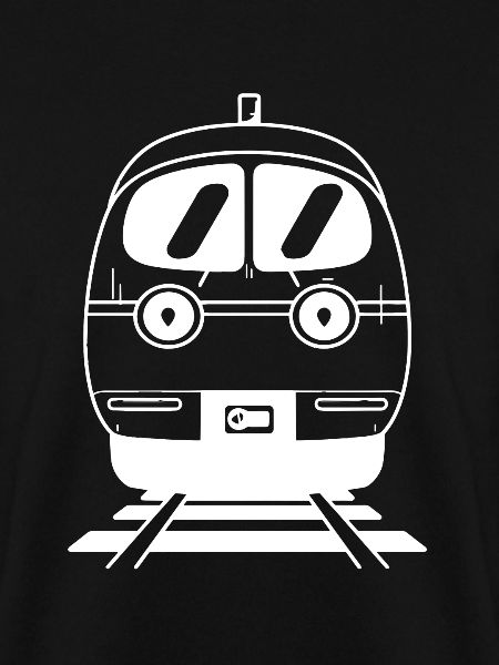Eisenbahn Karikatur
