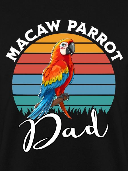 Macaw Parrot Dad