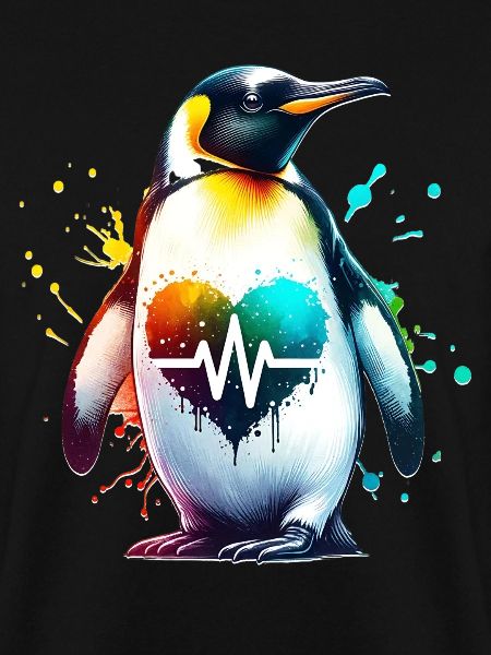 Galapagos Pinguin EKG
