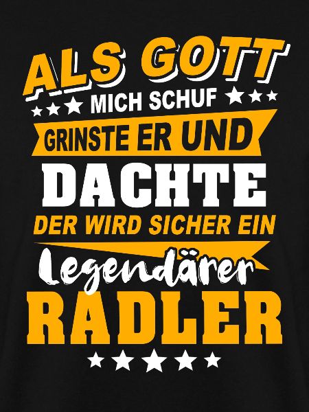 Radler Fahrrad Radeln
