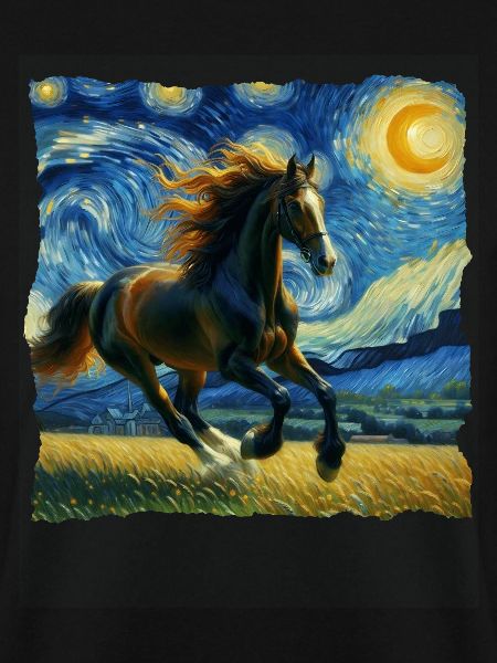Irisches Zugpferd Starry Night
