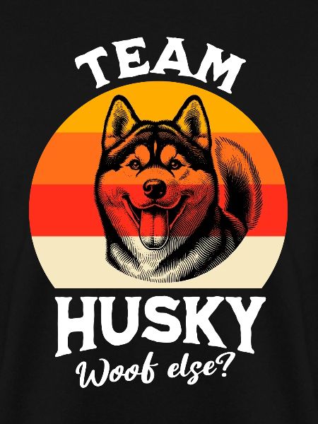 Husky Team Schlittenhund