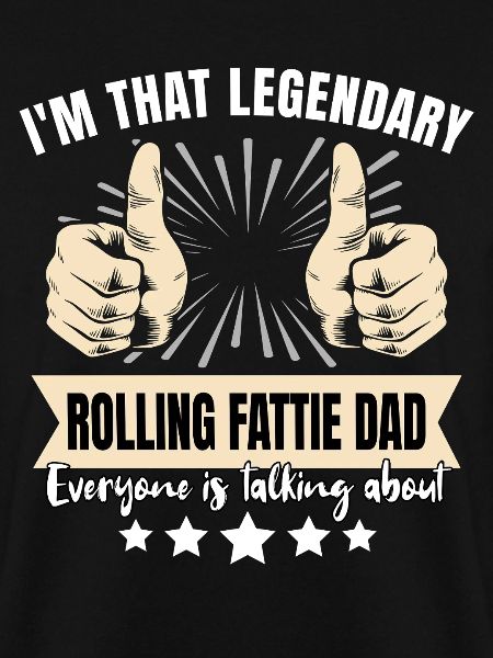 Legendärer Rolling Fattie Papa