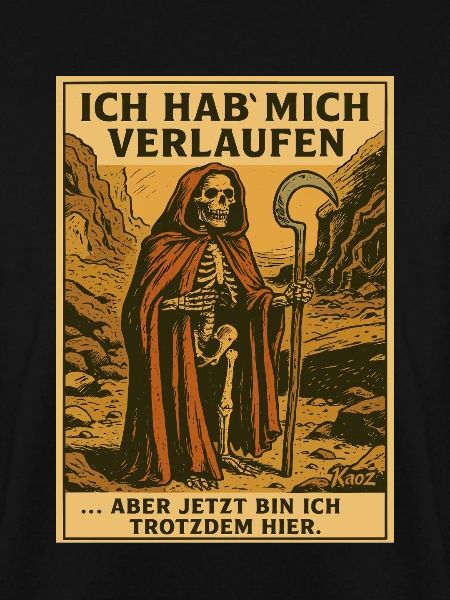 Sensemann hat sich verlaufen