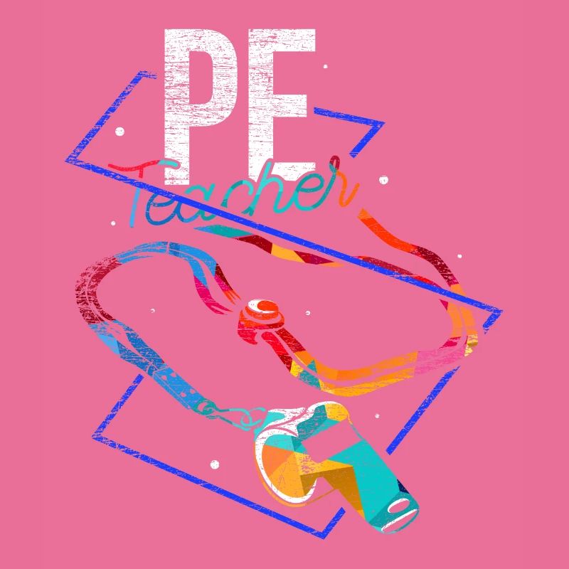 Polygone de professeur d'éducation physique