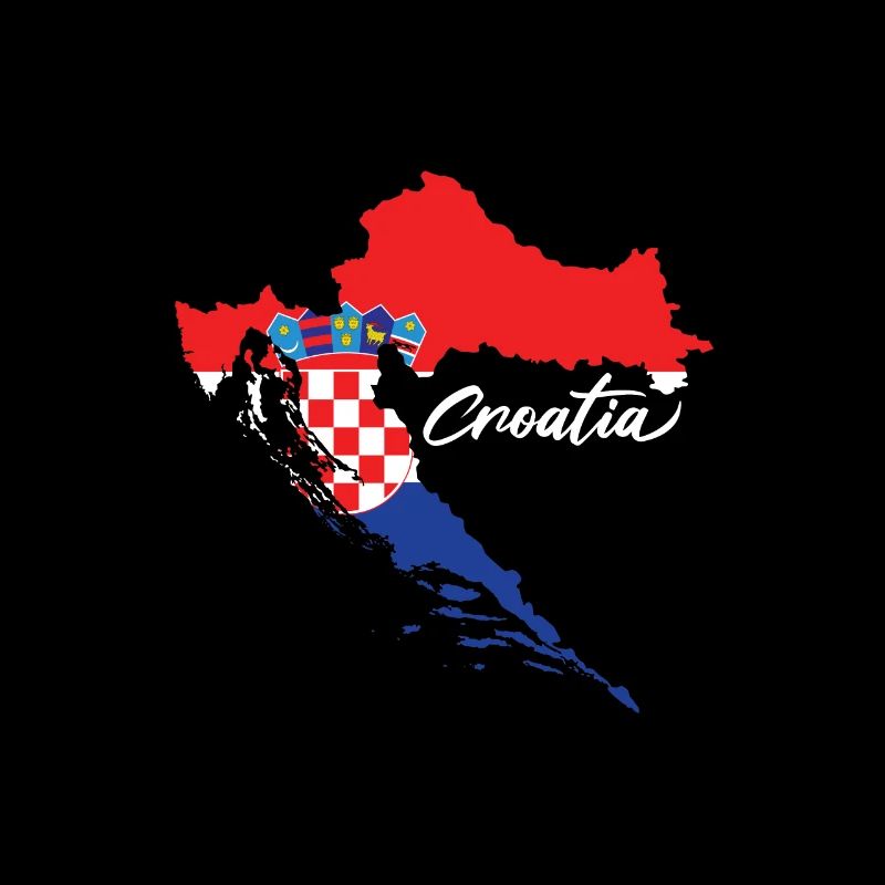 Croatia map gift