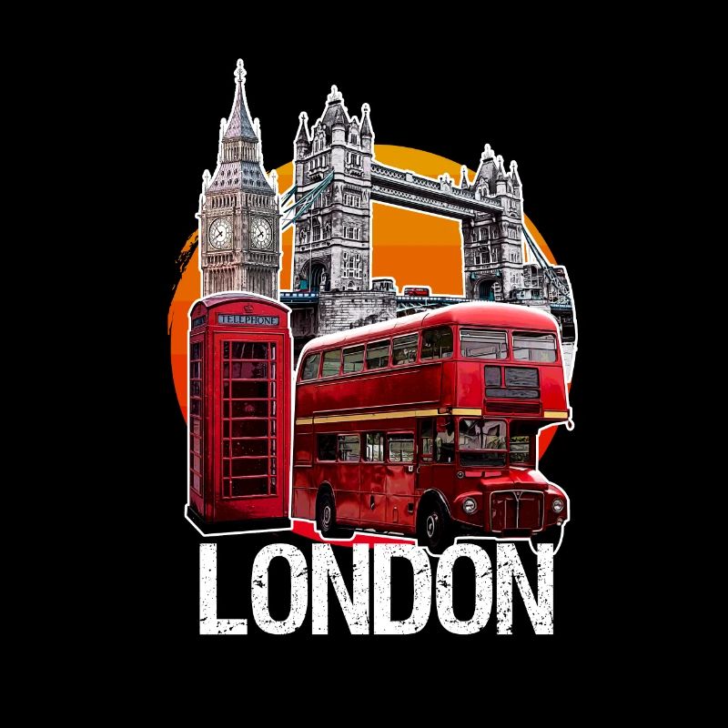 London Doppeldecker Telefonzelle Big Ben Bridge