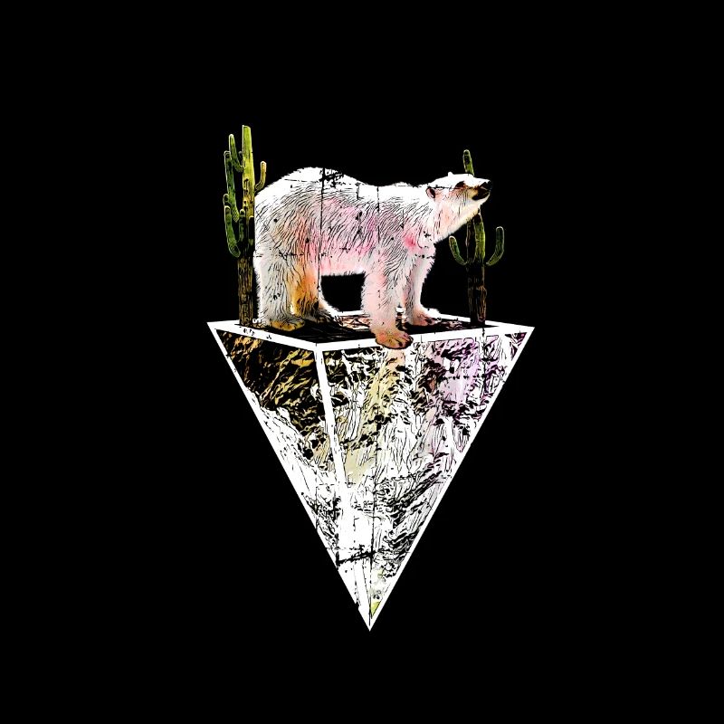 Climate change polar bear