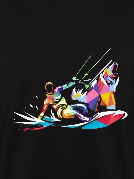 Bär Kitesurfing Geschenk