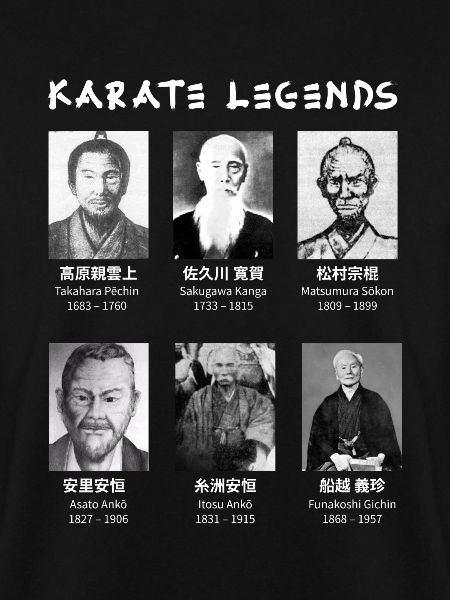 Karate legends origin
