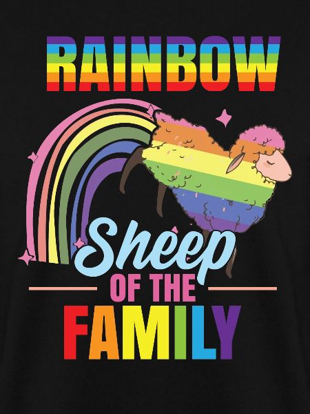 Regenbogenschaf Schwul LGBT