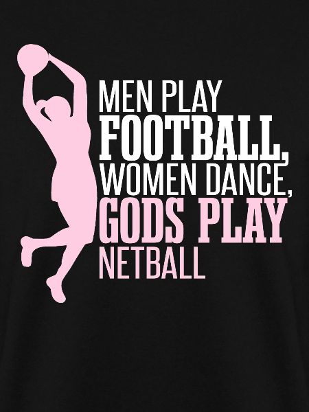 Lustiges Netball-Zitat