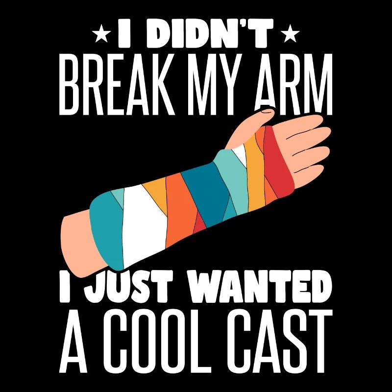 Je ne me suis pas cassé le bras, je veux juste un casting cool