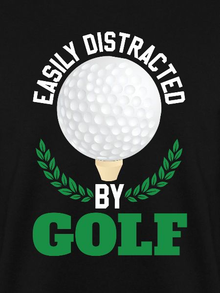 Leicht durch Golf abgelenkt