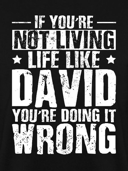 Lustiger David-Humor