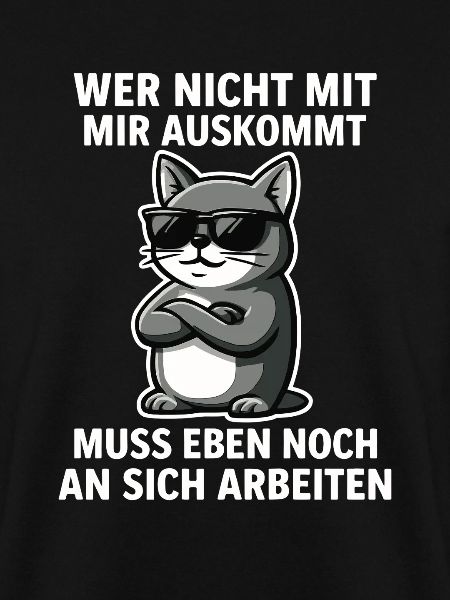 Coole Katze Spruch
