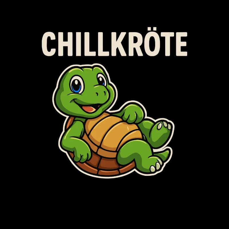 Chill Toad Turtle - Funny Turtle