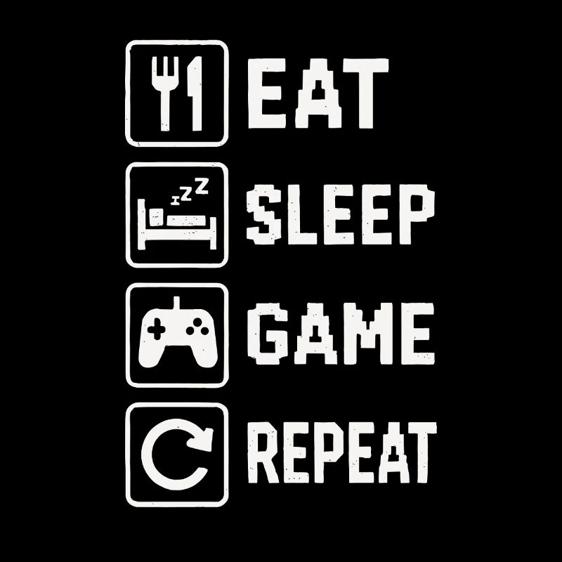 Manger dormir jeu Répéter